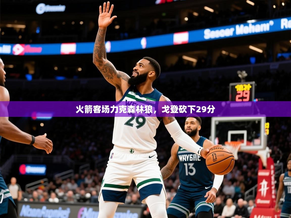 2025乐鱼体育在线下载火箭客场力克森林狼，戈登砍下29分