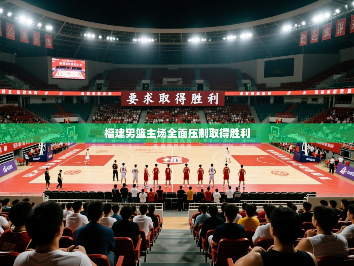 2026乐鱼体育下载福建男篮主场全面压制取得胜利  第3张